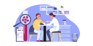 3. Exames de sangue (check-up completo)